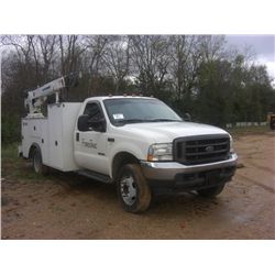 2004 FORD F550 XL SERVICE TRUCK