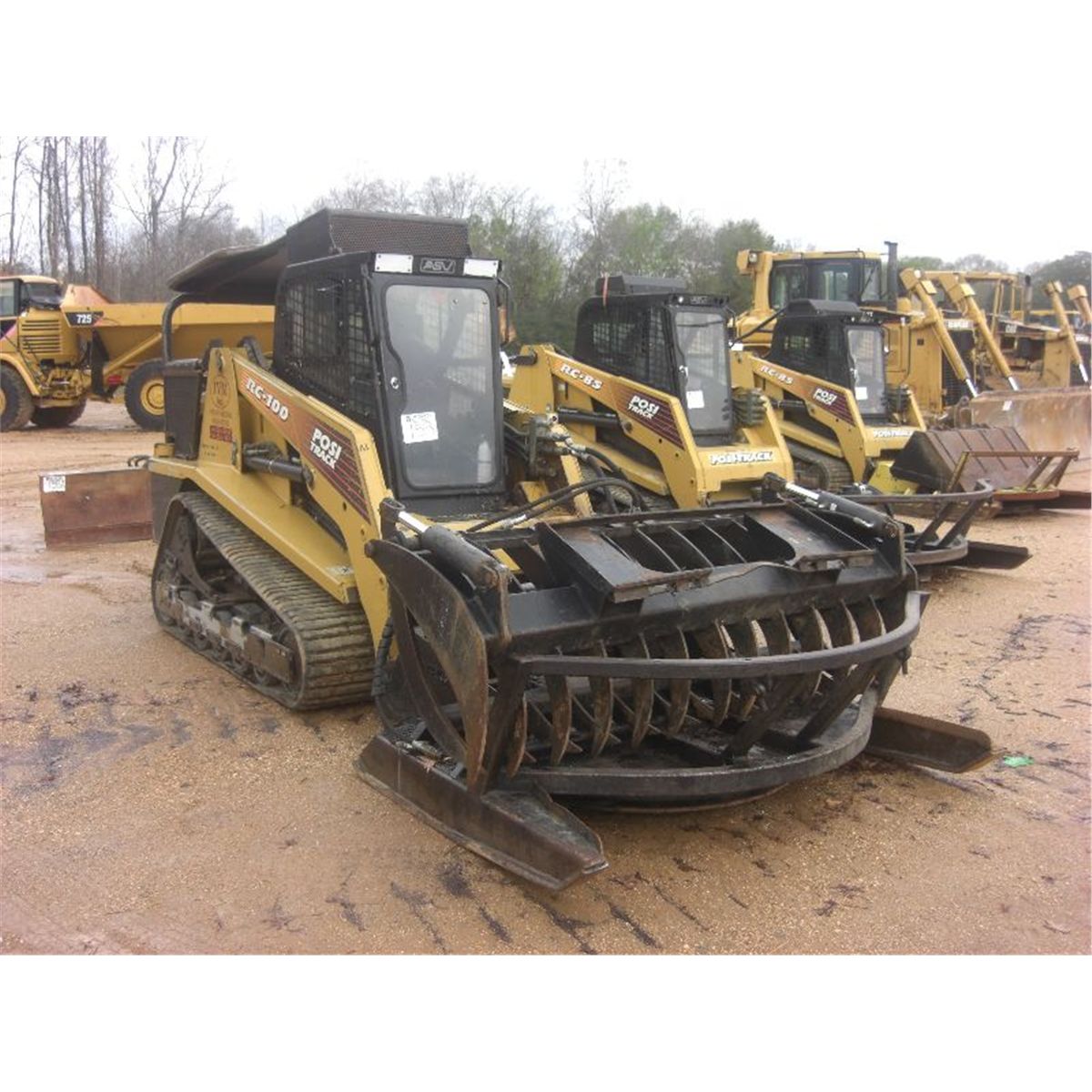 ASV POSI TRACK RC100 SKID STEER LOADER