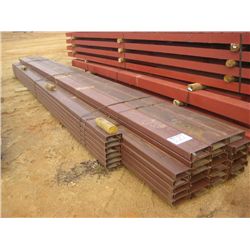 (1) LOT 25 3'X14' WHITE SHEETS 26G R-PANEL