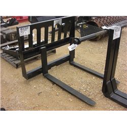 UNUSED SKID STEER FORKS