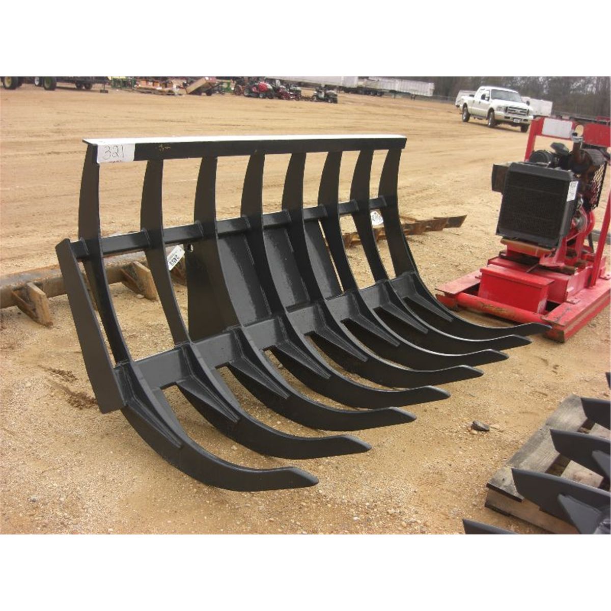 8' STACKING RAKE