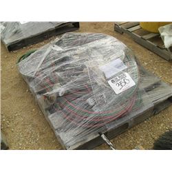 (1) LOT TORCH HOSE & GAUGES