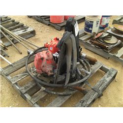 (1) LOT CONCRETE VIBRATOR