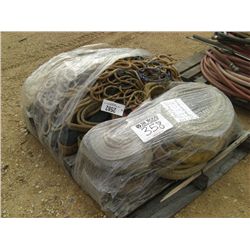 (1) LOT STRAPS & ROPE
