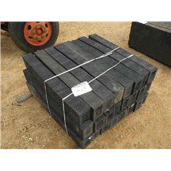 (1) LOT RUBBER LANDSCAPE TIMBERS