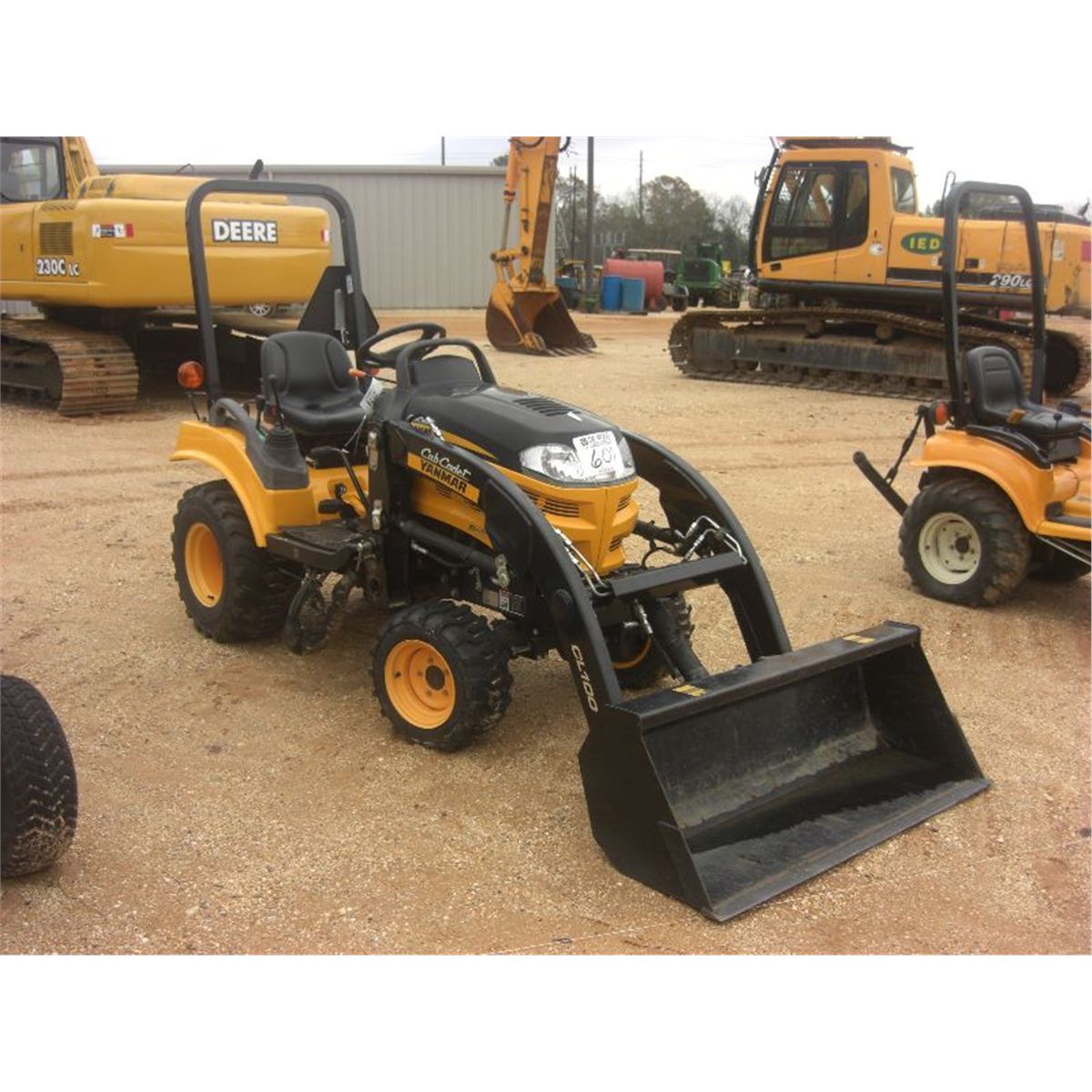 Cl100 Loader CUB CART YANMAR CL100 4X4 FARM TRACTOR - J.M. Wood Auction Company, Inc.