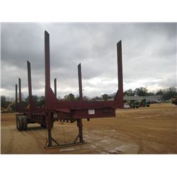 2007 MAGNOLIA 4 BOLSTER LOG TRAILER