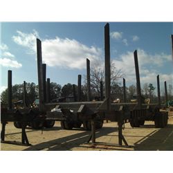 1984 REBEL 4 BOLSTER LOG TRAILER
