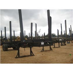 1972 FELTS 4 BOLSTER LOG TRAILER