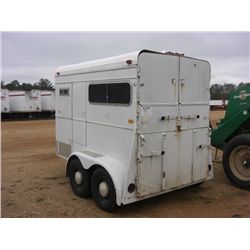 9' T/A HORSE TRAILER