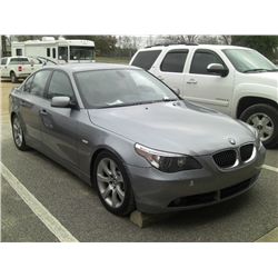 2007 BMW 550I 4 DOOR SEDAN
