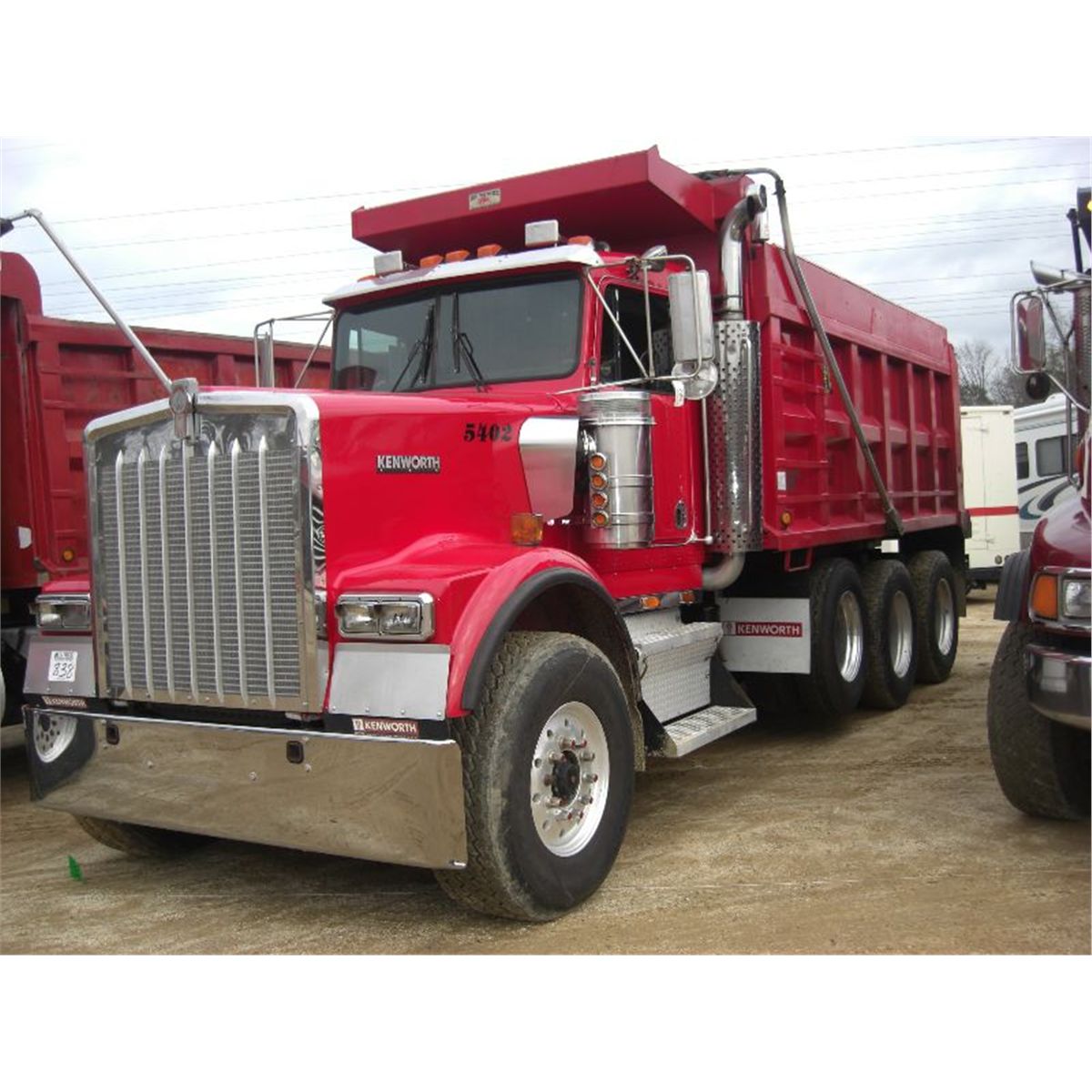 1999 KENWORTH W900 TRI AXLE DUMP TRUCK