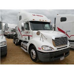 2007 FREIGHTLINER COLUMBIA CL120 T/A TRUCK TRACTOR