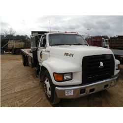 1998 FORD F SERIES S/A FLATBED DUMP