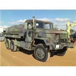 1985 AMERICAN GENERAL MILITARY 6X6 FUEL TRUCK