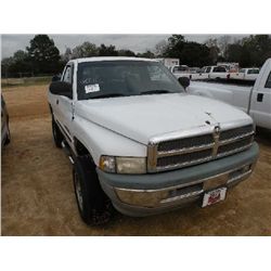 2001 DODGE RAM 1500 4X4 PICKUP