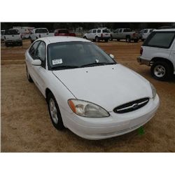 2000 FORD TAURUS SE 4 DOOR SEDAN