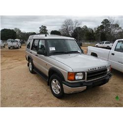 2000 LAND ROVER 4X4 DISCOVER SUV