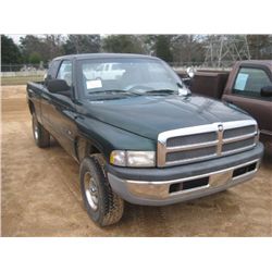 2001 DODGE RAM 1500 4X4 PICKUP