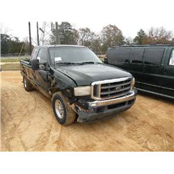 2001 FORD XLT PICKUP