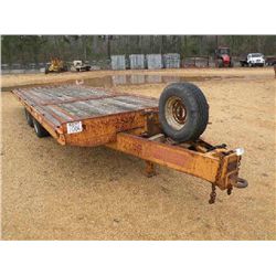 1998 ECONOLINE SP624TE 16 TON DUAL TANDEM TILT TRAILER
