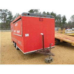 1991 CARGO CRAFT 10'X6' T/A ENCLOSED TRAILER