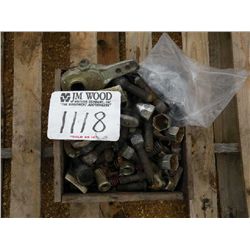 (1) LOT STUD & WHEEL NUTS