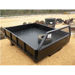 9' FLATBED BODY WITH SIDES