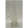 Image 2 : Antique Depression Glass Brides Basket