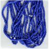 Image 2 : 8 Bundles of Blue Multi Strand Trade Beads