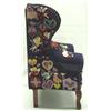 Image 3 : Americana Cross-Stitch Wingback Doll's Chair