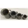 Image 2 : Set Of 4 Graduated Graniteware Measuring Pitchers