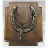 Image 3 : Spur Door Knocker On Wood Mounting