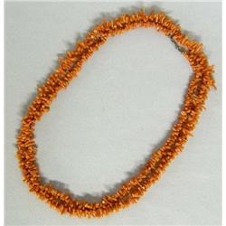 Native American Navajo Angel Coral Necklace