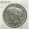 1923-D Peace Silver Dollar