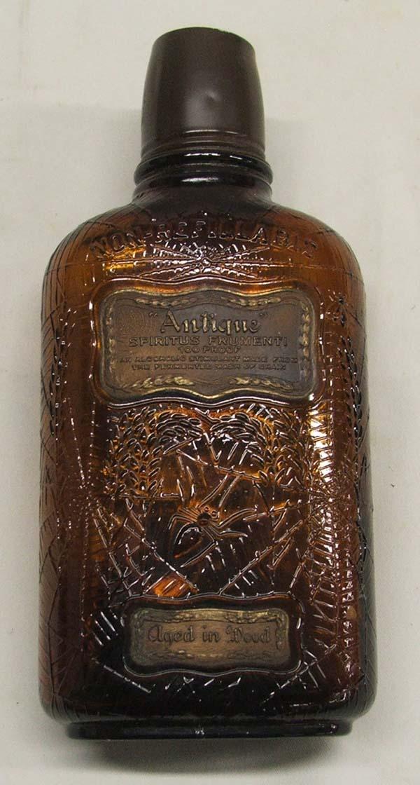 Brown Glass Whiskey Bottle Replica Brown Glass Whiskey Bottle Replica