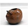 Image 1 : Native American Navajo Pottery Pig Hallmarked LH