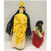 2 Native American Dolls Iroquois & Navajo