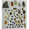 Image 1 : Collection of Cabs, Arrowheads, Fossils and Chips