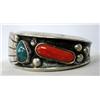 Image 4 : Native American Navajo Heavy Silver Watch Band Hallmark LW