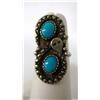 Image 2 : Pair of Vintage Native American Navajo Silver Rings, One by Effie