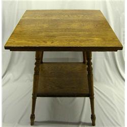 Antique Oak Lamp Table  MUST BE PICKED UP!