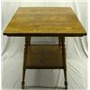 Image 1 : Antique Oak Lamp Table  MUST BE PICKED UP!