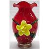 Czech Art Glass Vase