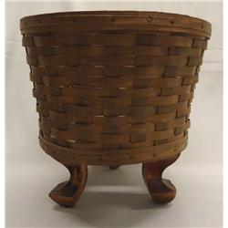 Longaberger Basket Footed Plant Stand
