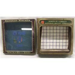 Antique Nabisco Cookie Box & Sunshine Biscuit Box