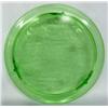 Image 3 : 6 Pc. Collection of Green Glass, Some Depression