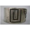 Image 2 : Native American Navajo Silver Hopi Style Bracelet