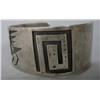 Image 3 : Native American Navajo Silver Hopi Style Bracelet