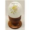 Image 1 : Antique Hand Blown Milk Glass Easter Egg